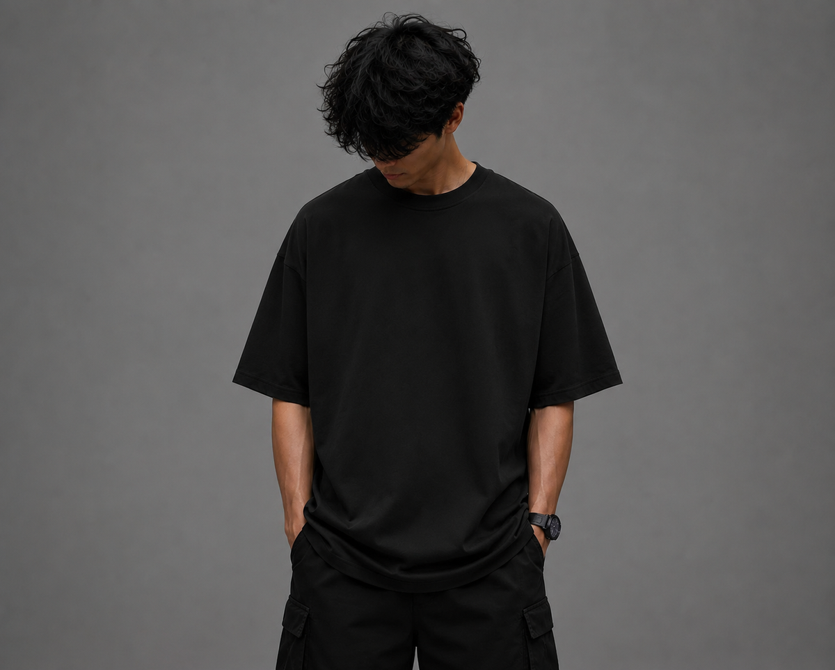 BE MAN CORE OVERSIZED TEE