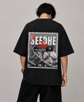 BE MAN SEEDHE MAUT OVERSIZED TEE