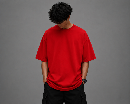 BE MAN CORE OVERSIZED TEE