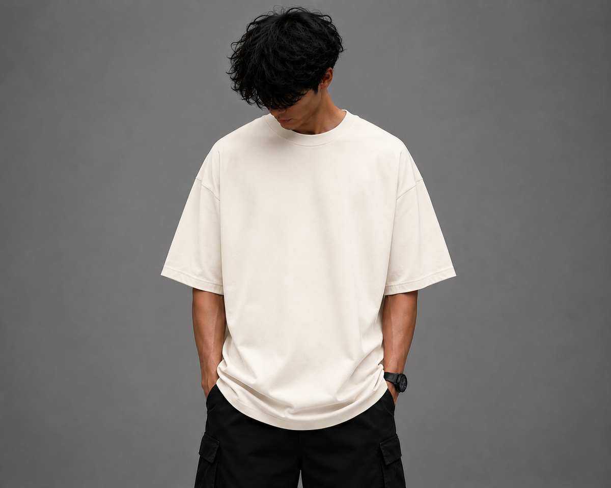 BE MAN CORE OVERSIZED TEE