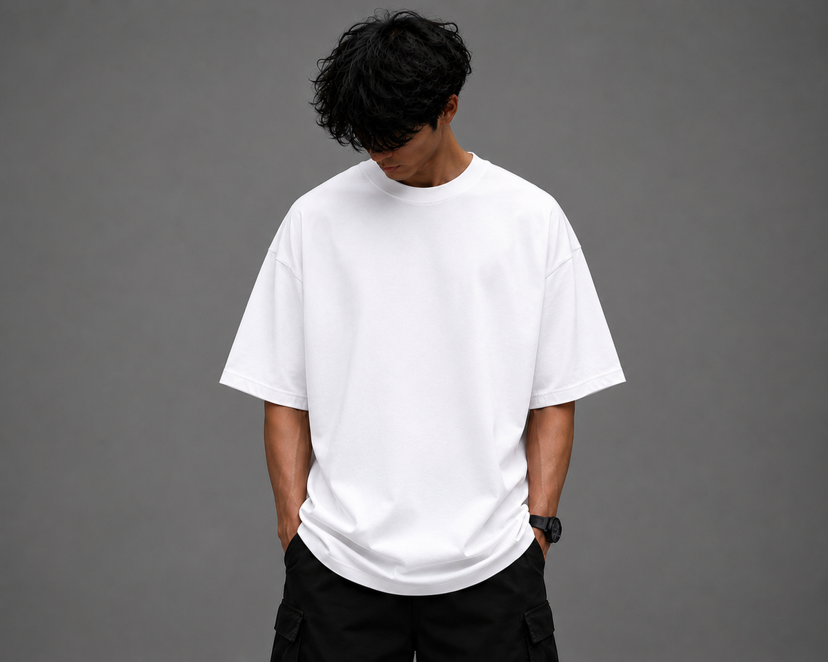 BE MAN CORE OVERSIZED TEE