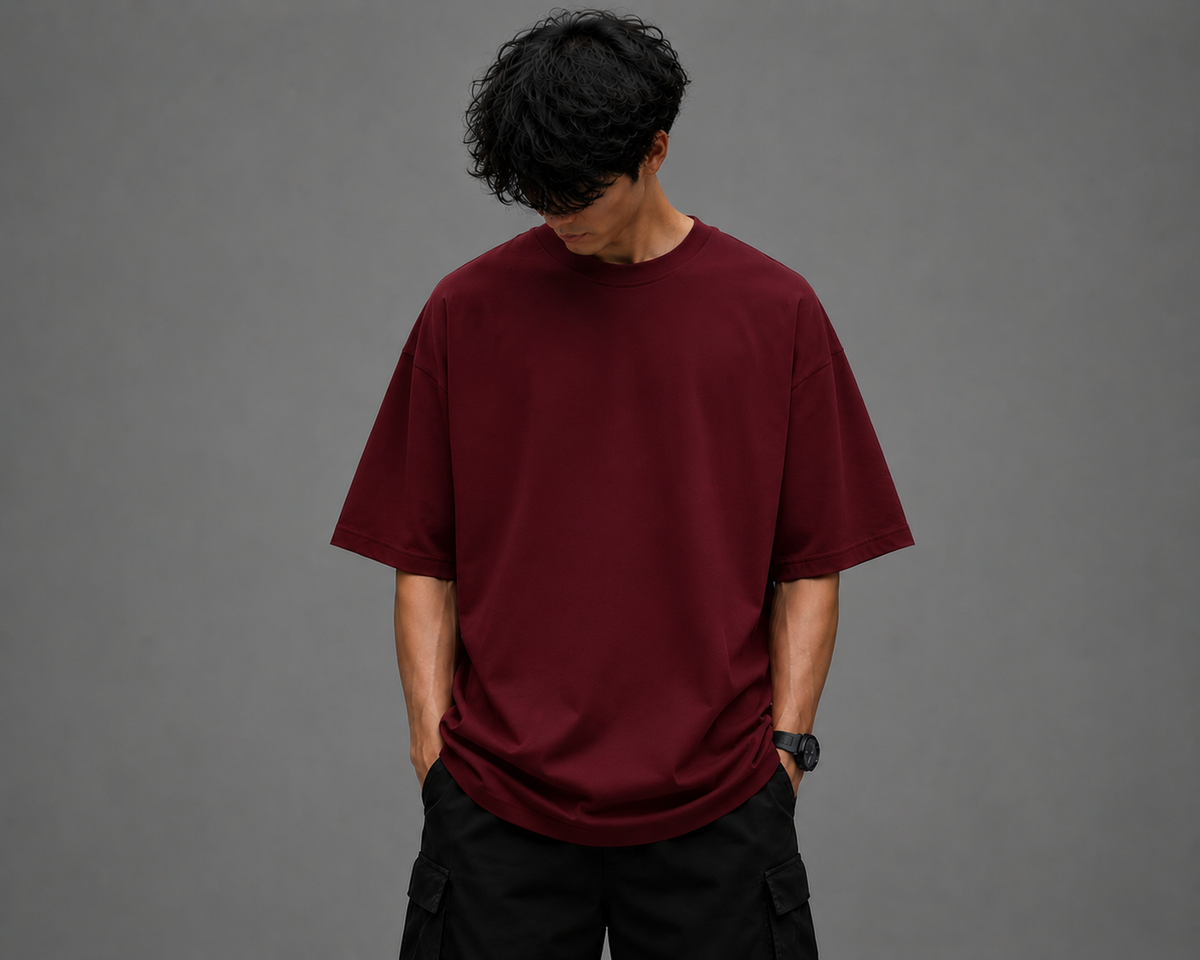 BE MAN CORE OVERSIZED TEE