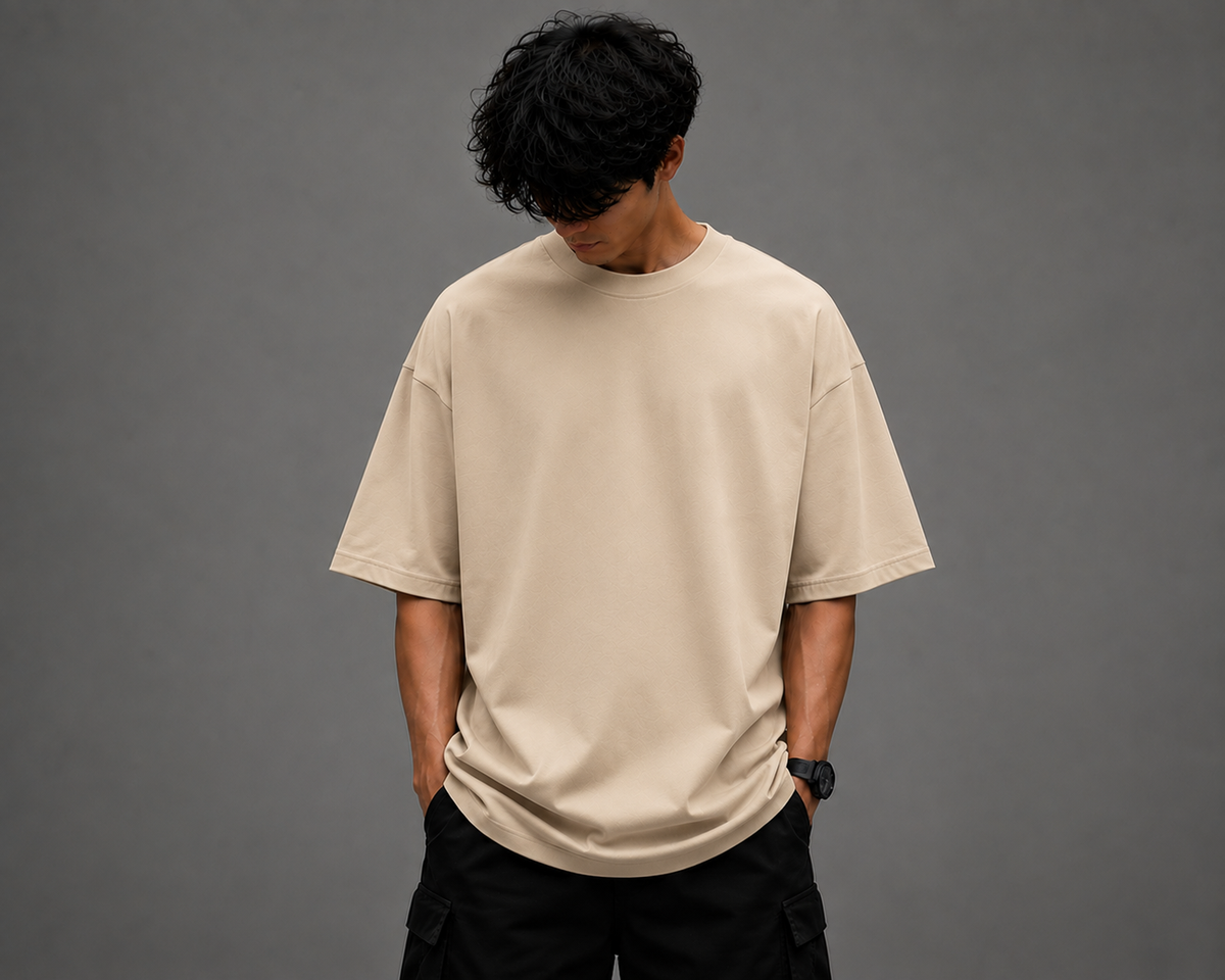 BE MAN CORE OVERSIZED TEE