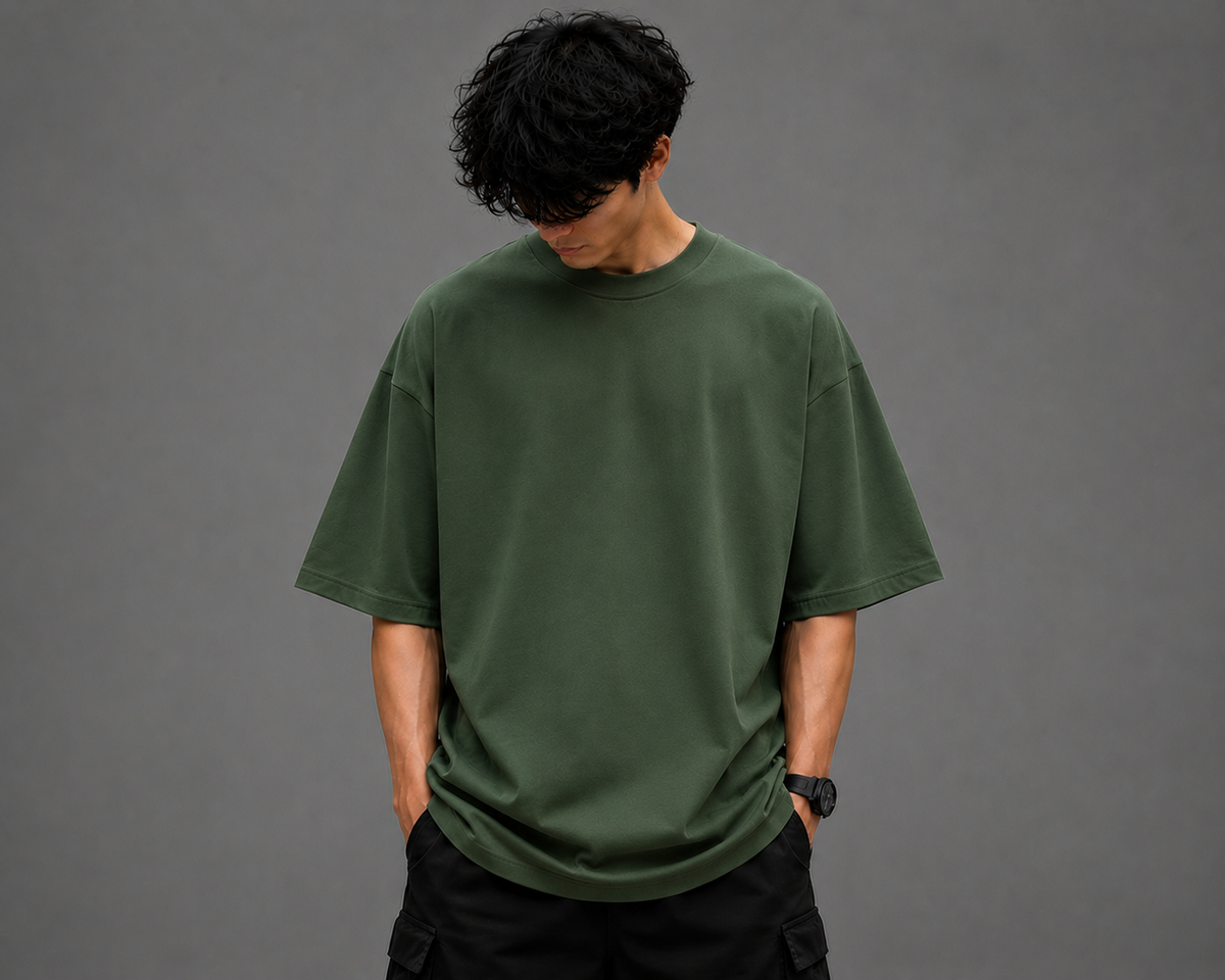 BE MAN CORE OVERSIZED TEE
